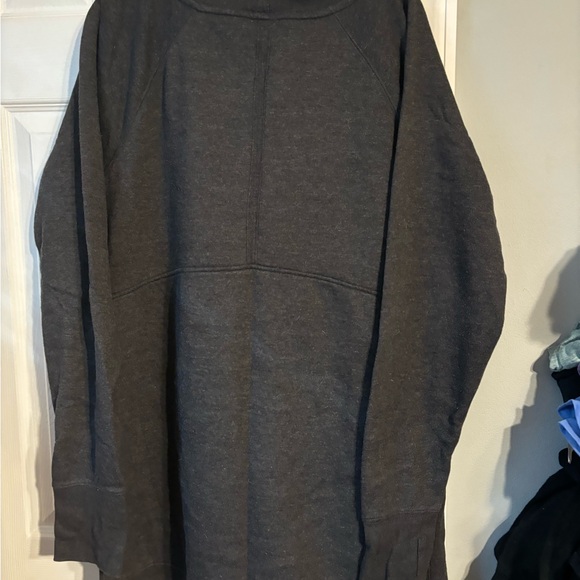 Tek Gear Cowl Neck Tunic Sweatshirt - Gray - XL - Picture 2 of 3